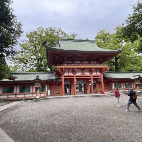 大宮氷川神社お参り。 アイキャッチ画像