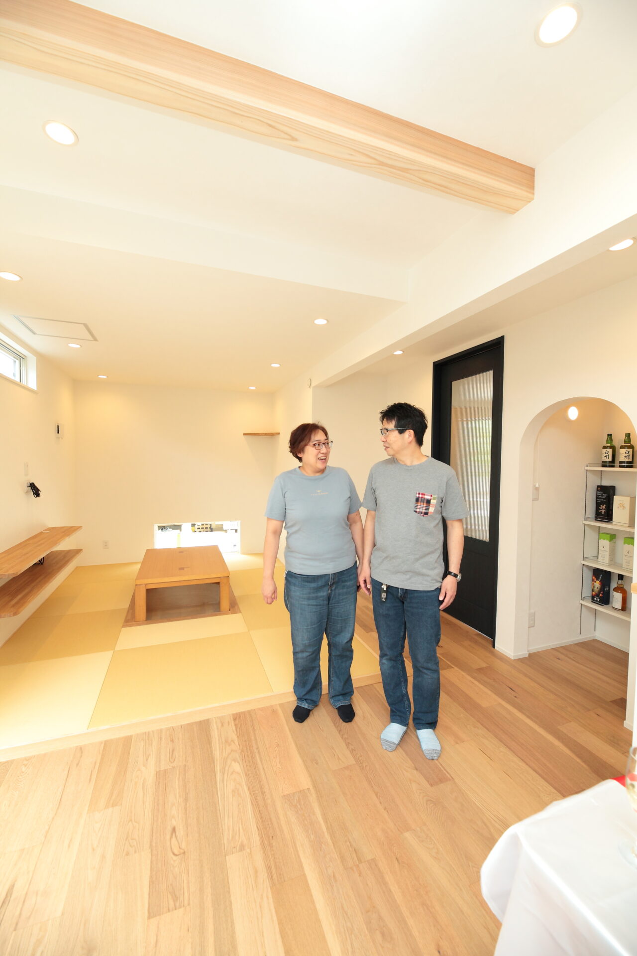 考え抜かれた提案力・間取りの自由さで野﨑工務店さんに決めました。 デザイン・性能・導線もバッチリです！！ アイキャッチ