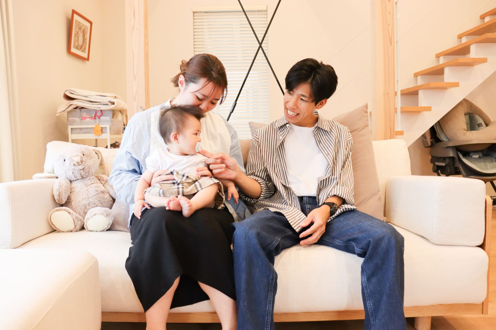 家族が一緒にいれる空間を大切にしたお家 アイキャッチ